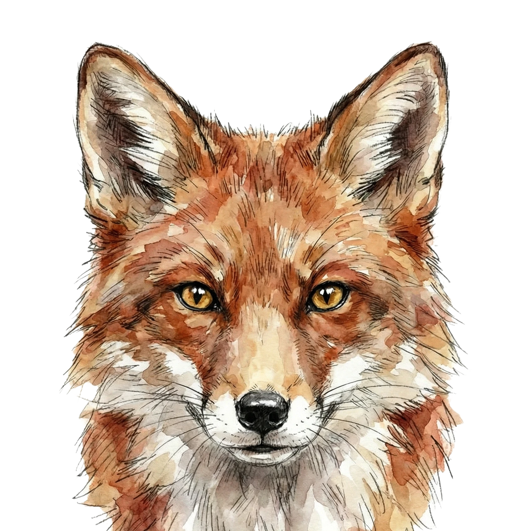 Fox illustration, placeholder for a future team member